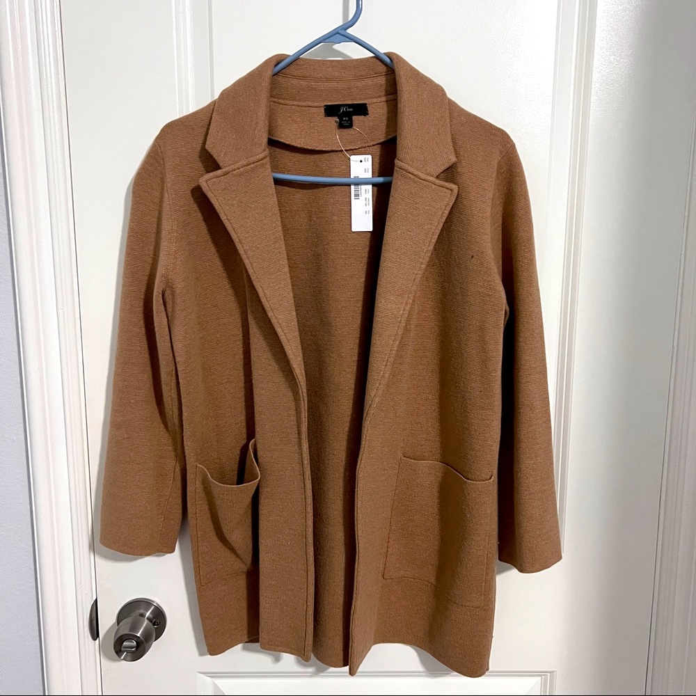 J Crew Sweater Jacket